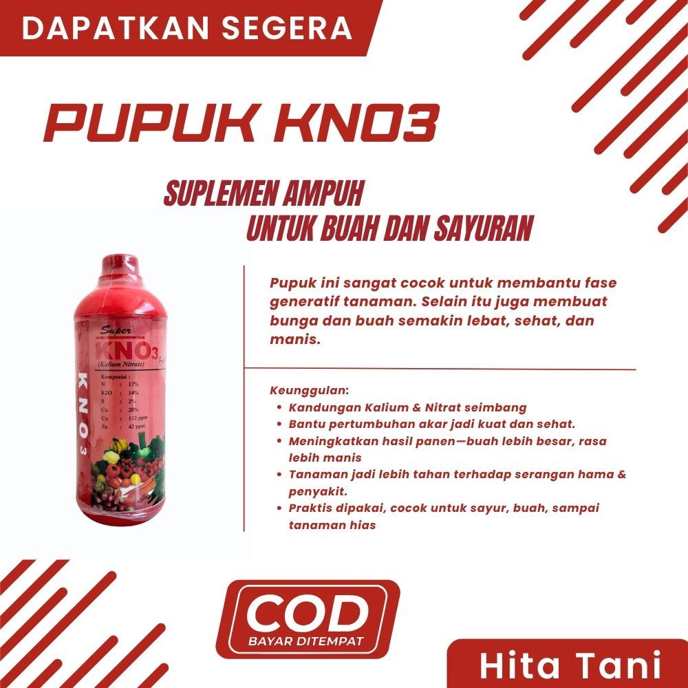 Pupuk KNO3 Cair Putih 1 Liter