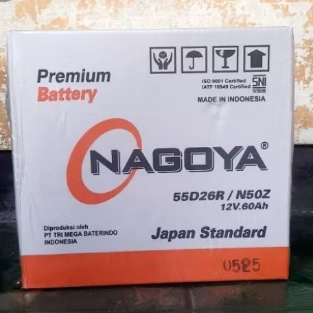 AKI NAGOYA N50Z 12V 60AH/55D26R