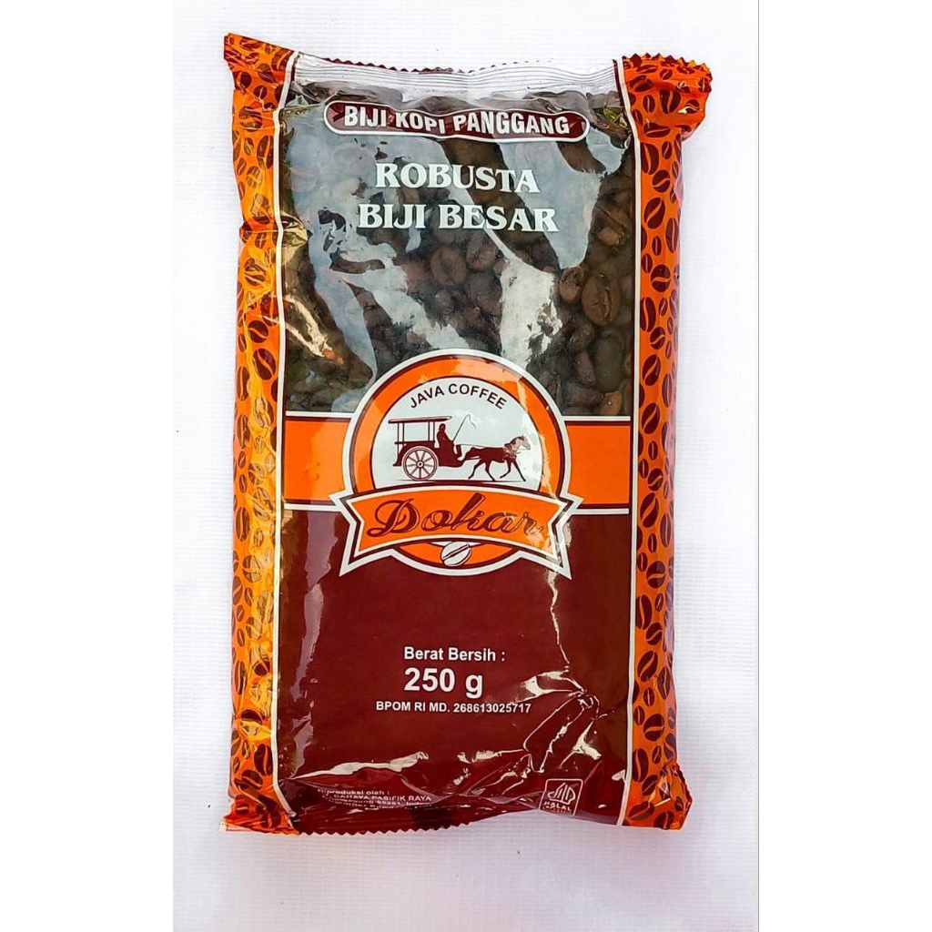 

Kopi robusta merk DOKAR