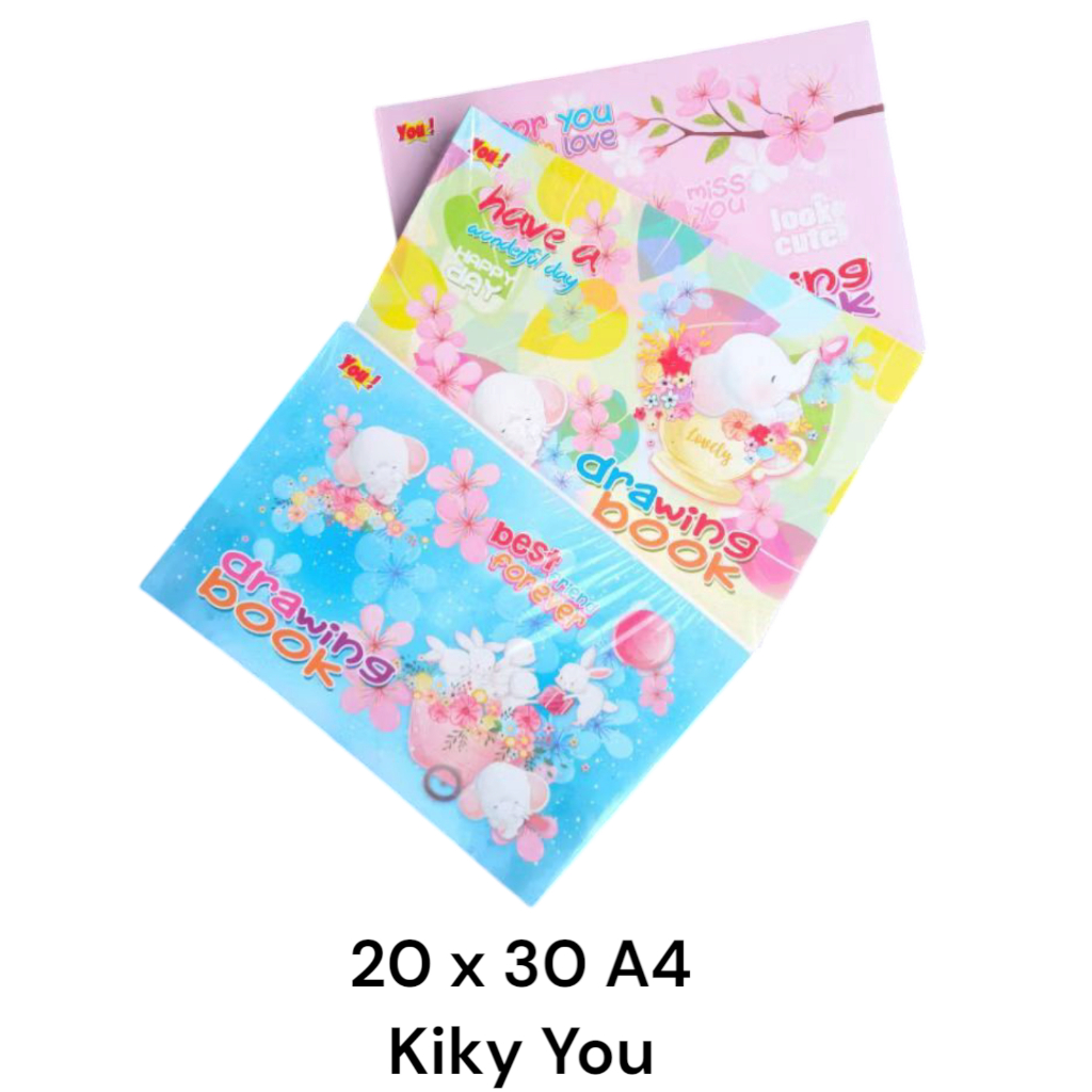 

Buku Gambar Kiky You A4 Cover lucu (5pcs)