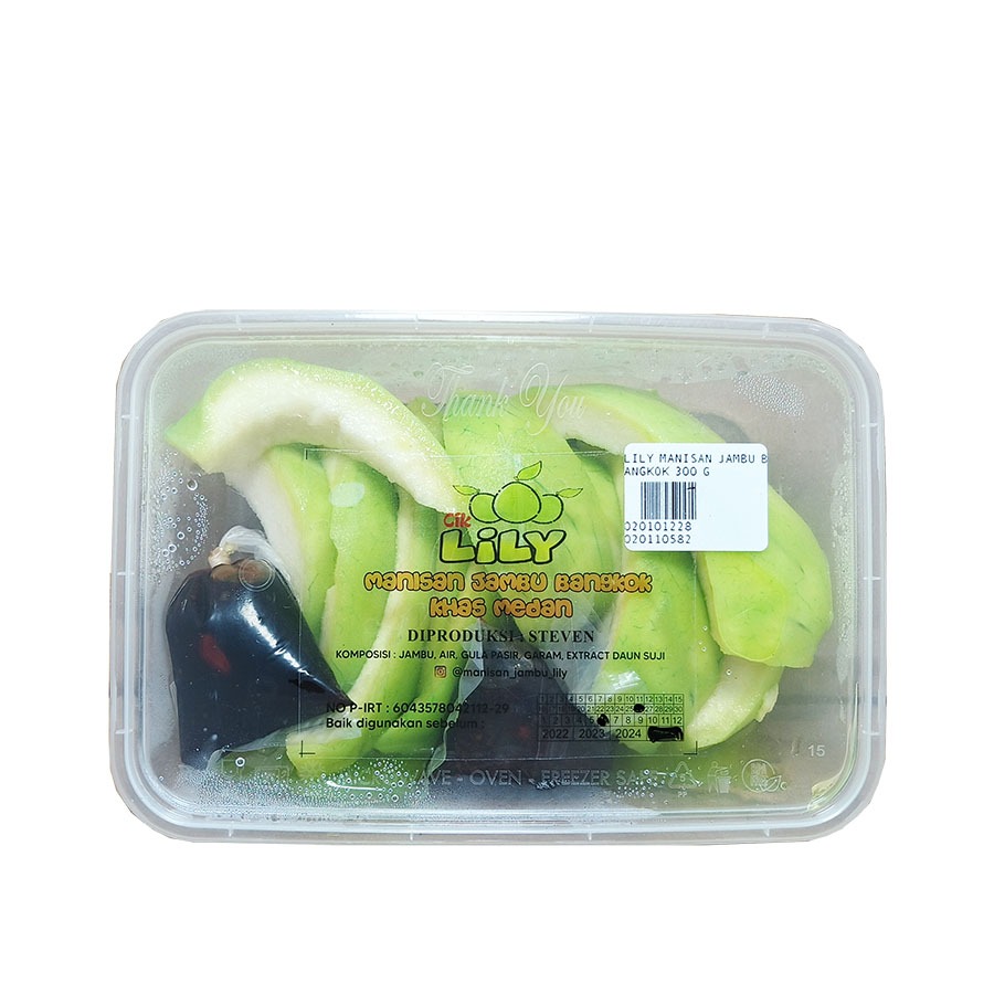 

LILY MANISAN JAMBU BANGKOK 300 G