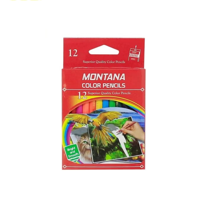 

PENSIL WARNA Montana 12 PENDEK
