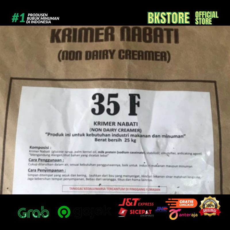 

Creamer Bubuk Melcreamer Premium Krimer 25 Kg Instant Only / CREAMER POWDER 25 KG FAT 35% / KRIMER BUBUK NON DAIRY / HALAL / Susu Bubuk Krimer Premium Tipe 35F - Instant Only-!!