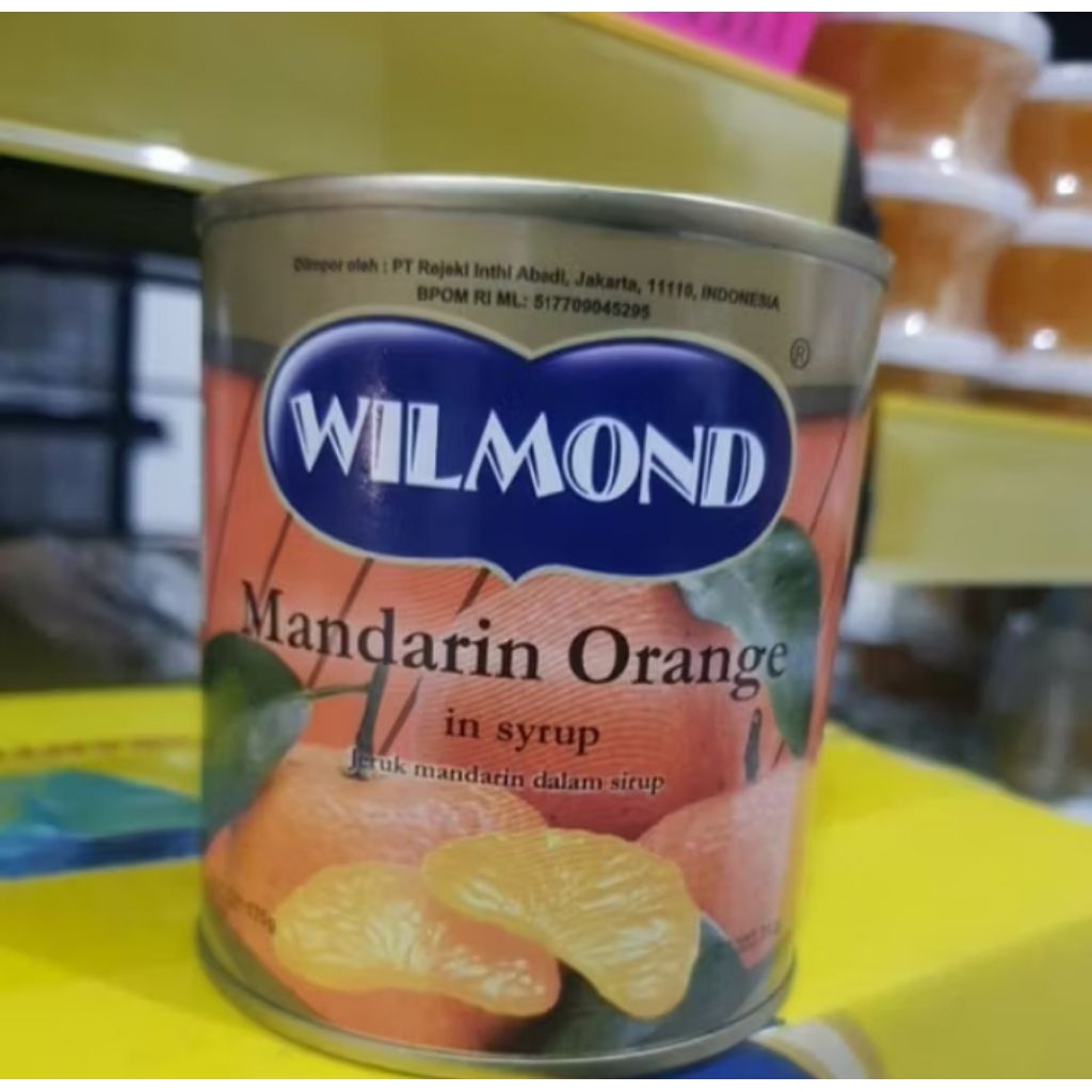 

BUAH KALENG WILMOND MANDARIN ORANGE 312GR/ BUAH KALENG
