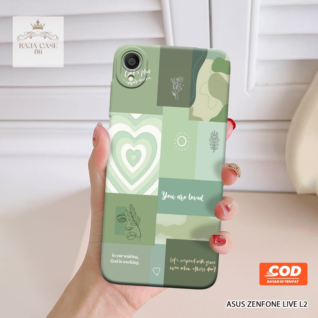 Case Asus Zenfone Live L2 - Rajacase - casing Asus Zenfone Live L2 - Motif case Aesthetic - Pelindun