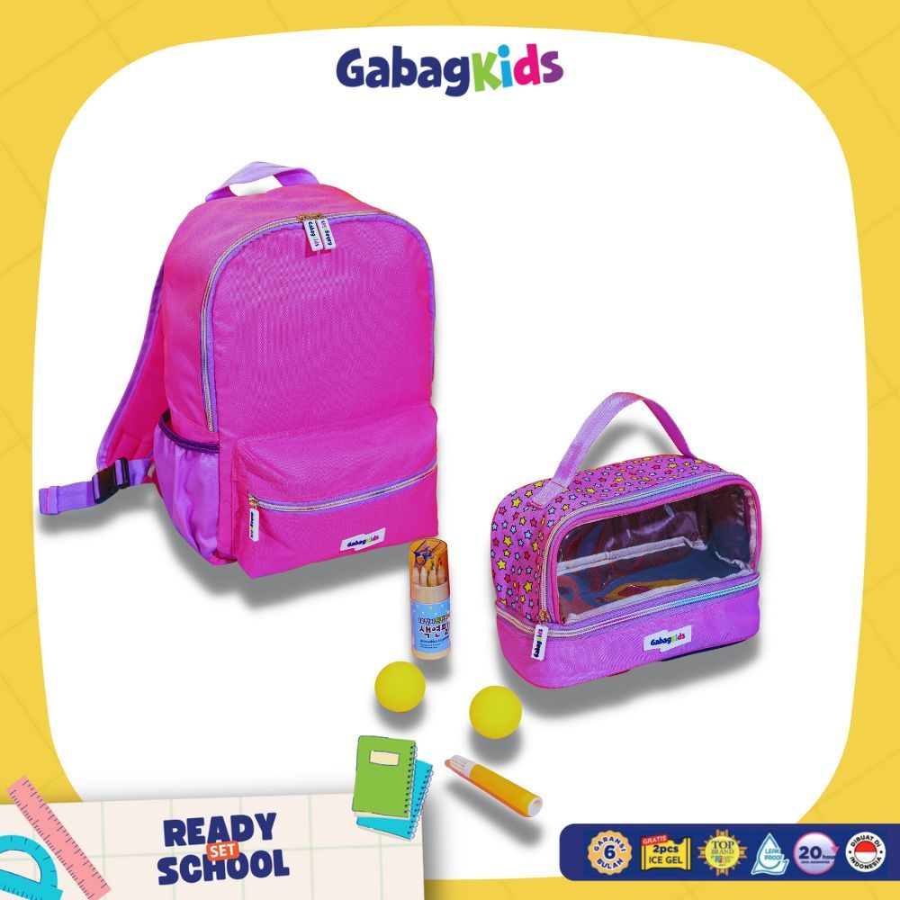 

Kts - GabagKids Paket Tas Ransel dan Tempat Pensil #Backpack Keren #Pencil Case 2in1