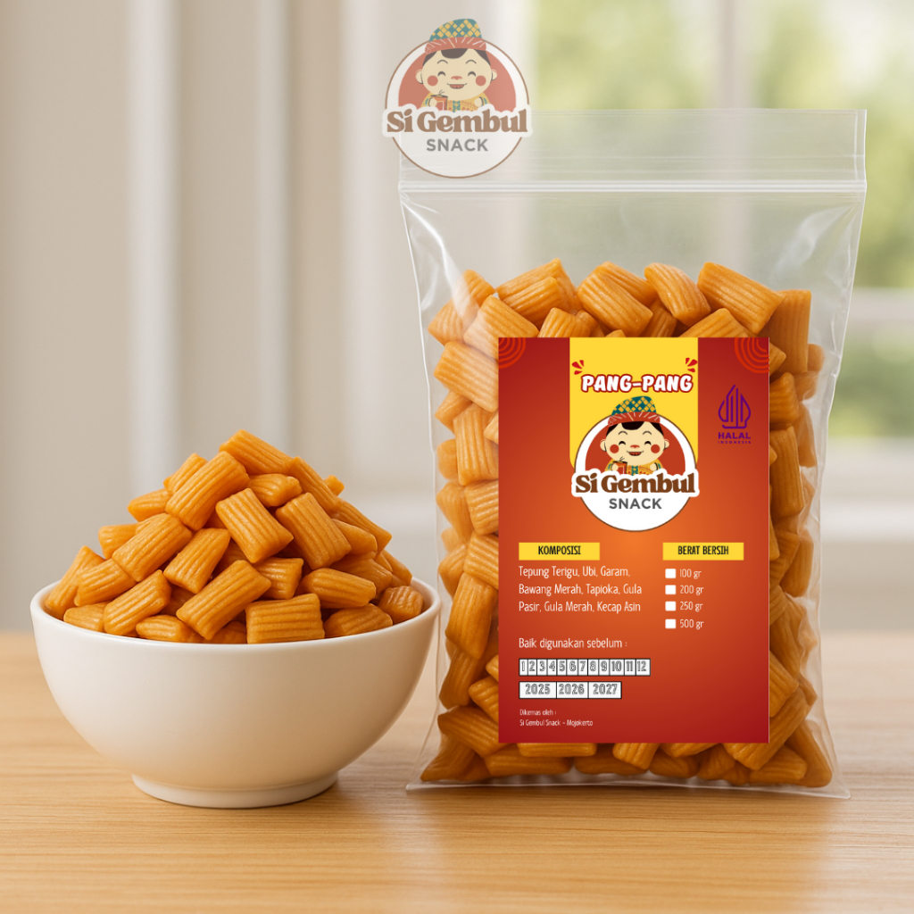 

Pang Pang Gurih Manis 250gr - Jajanan Tradisional Renyah