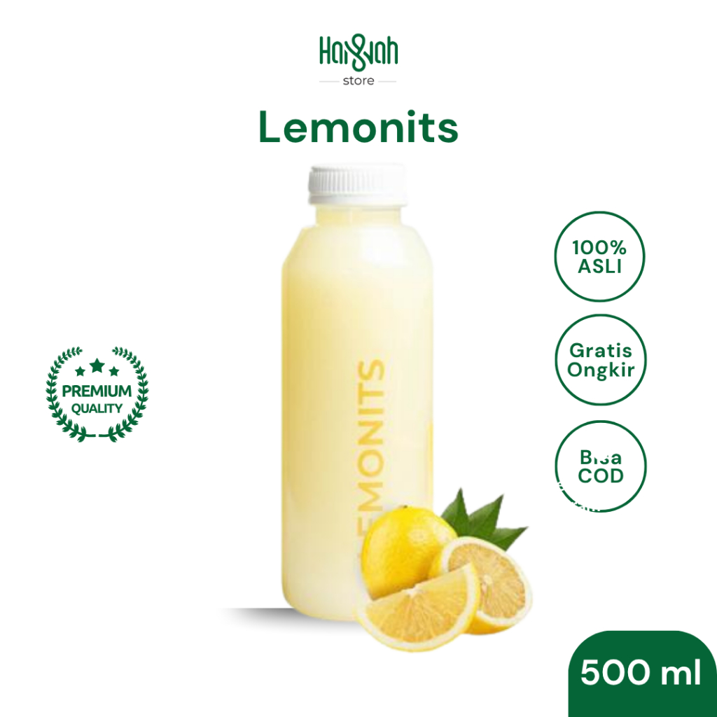 

Lemonits Sari Lemon 500 ML Pure Juice Lemon Detox