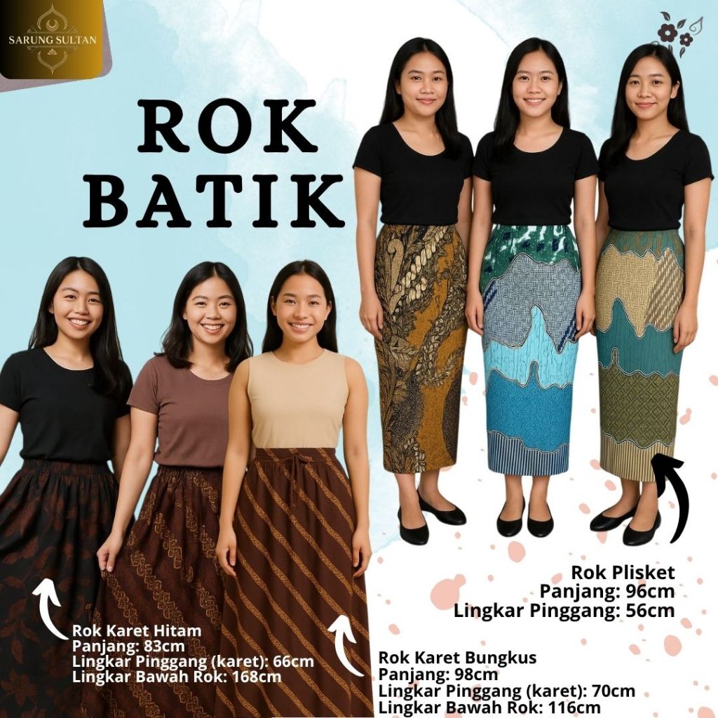 ROK BATIK JUMBO PANJANG MODERN BAWAHAN KEBAYA/WISUDA KONDANGAN TERMURAH KEKINIAN
