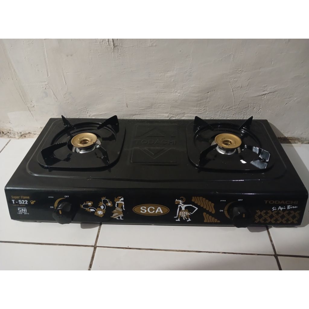 Sca kompor 2 tungku todachi