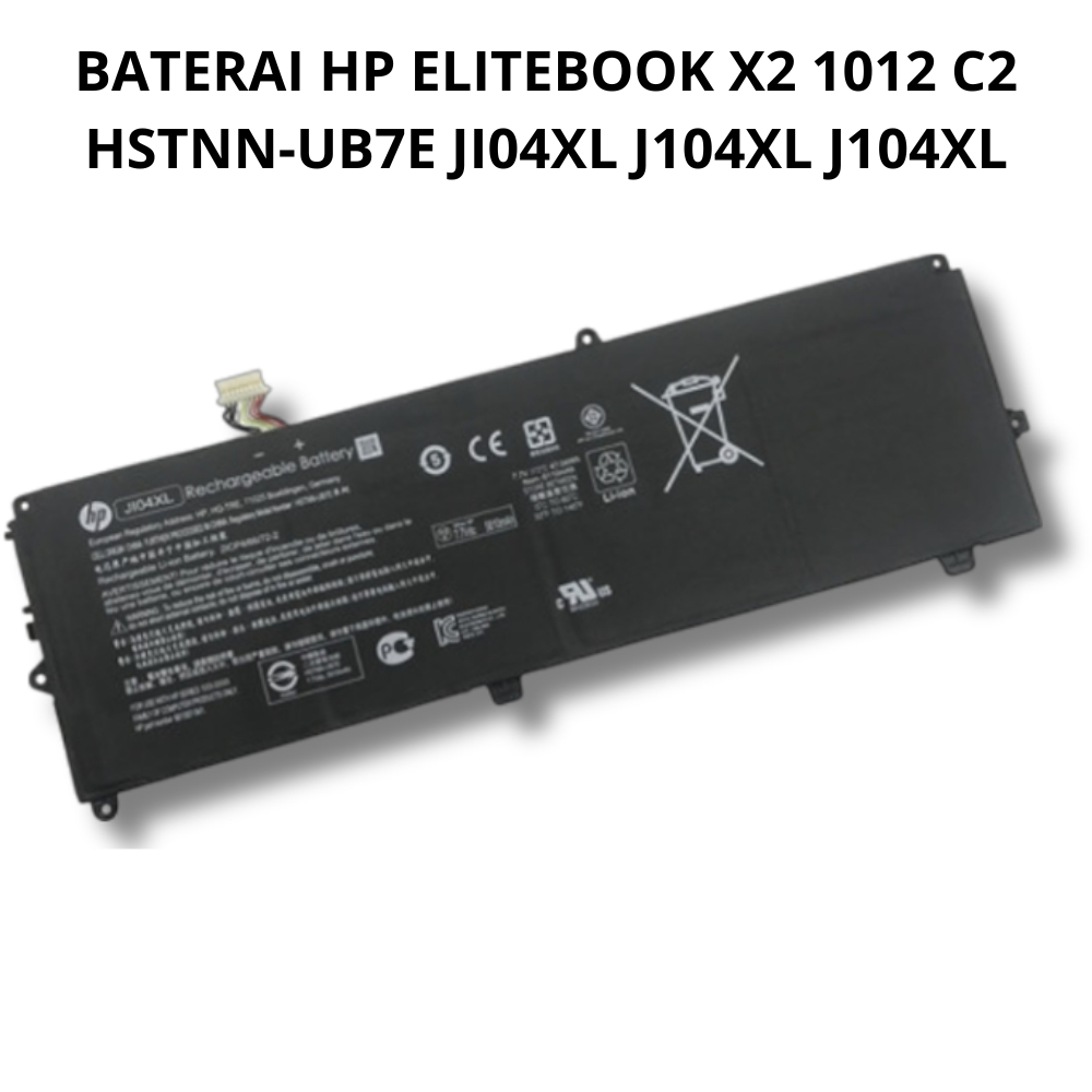 Baterai Original HP Elite X2 1012 G2 G1 HSTNN-UB7E I07C JI04XL