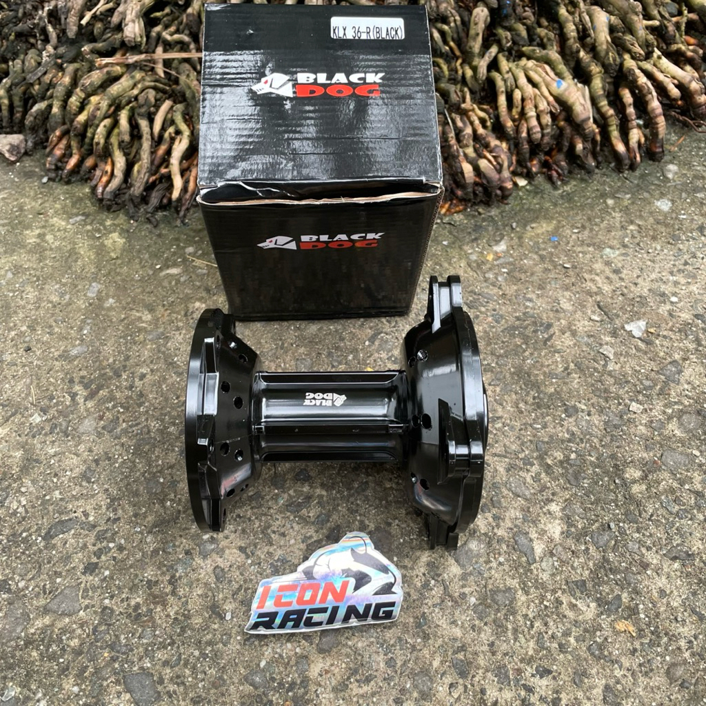 Tromol Klx 150 Belakang 36 Hole Plus Bearing Black Dog