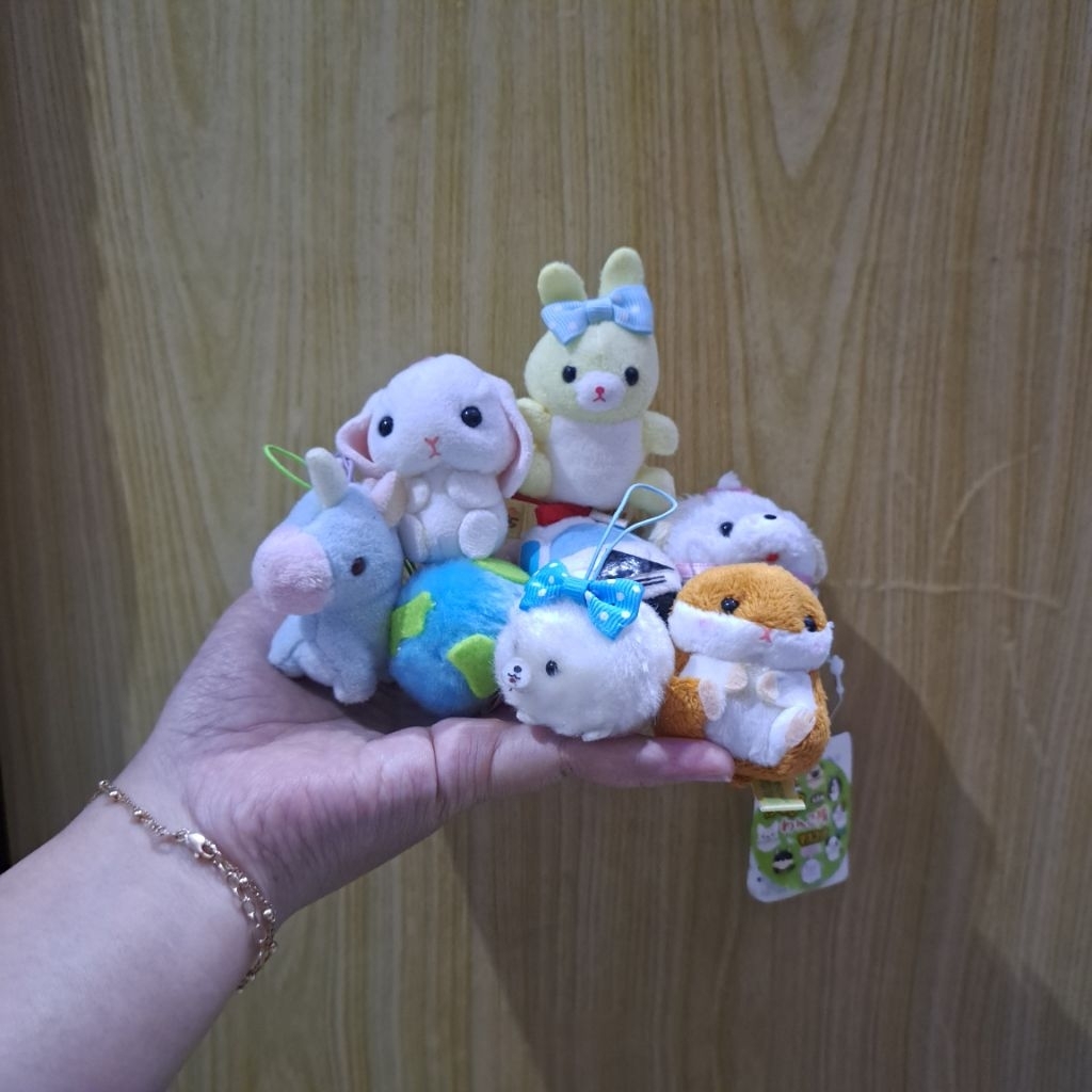 Boneka ganci kecil upil bulir amuse