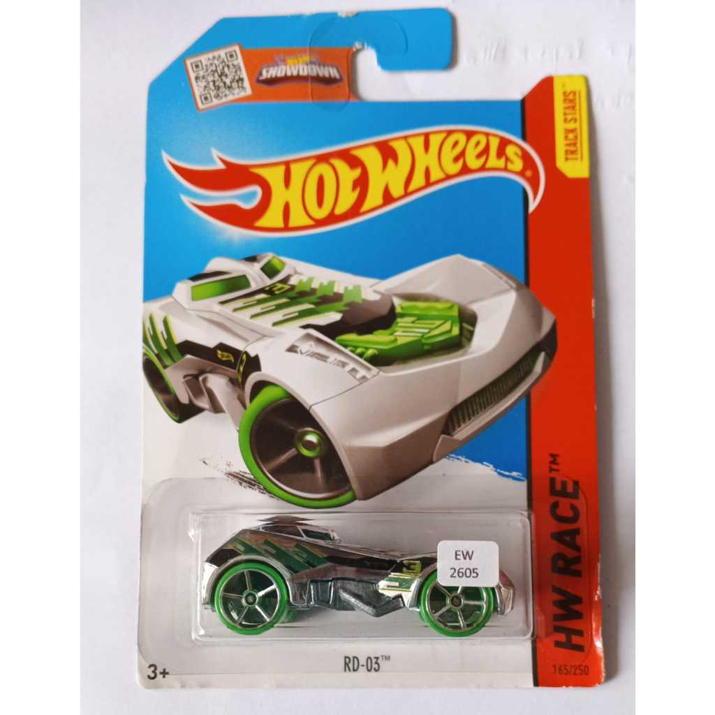 Hot Wheels - RD-03 Silver HW Race Track Stars Showdown