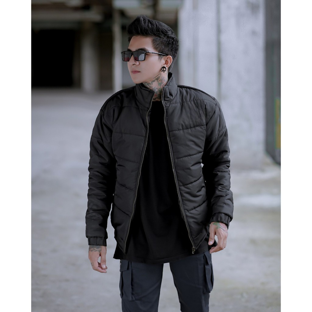 BIG PROMO Dogart Jaket Puffer Kerah Jaket Winter Pria Wanita Waterproof Windproof Puffer Tebal Musim
