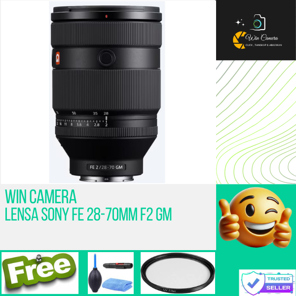 Lensa Sony FE 28-70mm f2 GM / Lensa Kamera Sony / Lensa Camera Sony / Lens Kamera Sony / Lens Camera