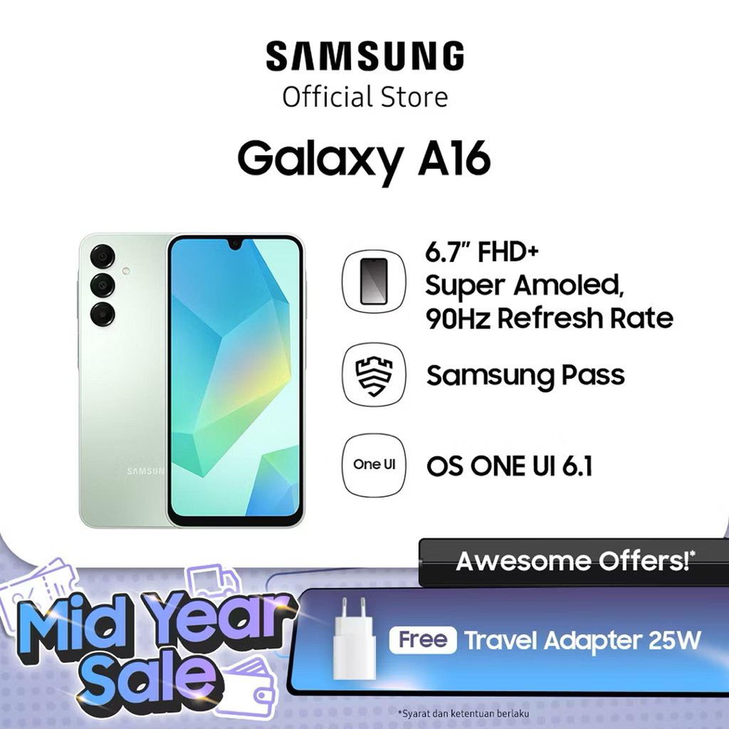 Samsung Galaxy A16 8/128GB - Light Green