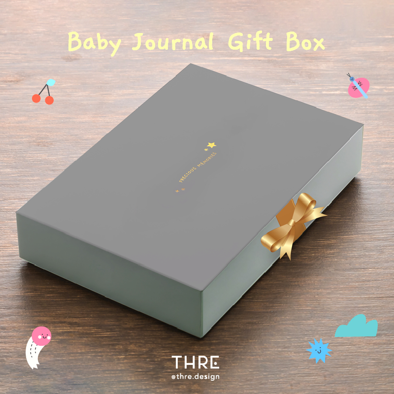 

Thre Design Kotak Kado Baby Journal / Buku Jurnal Bayi