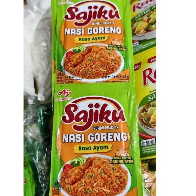 

Sajiku Bumbu Nasi Goreng Rasa Ayam / Super Pedas