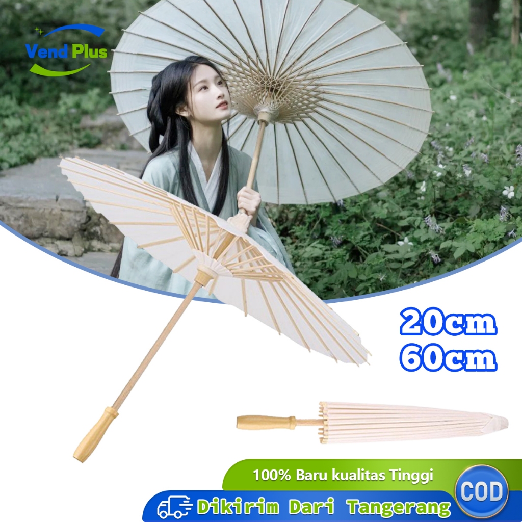 

Payung Kertas Payung Lukis Polos DIY Payung Gambar Dekorasi Diameter 60/20 Cm Untuk Dilukis
