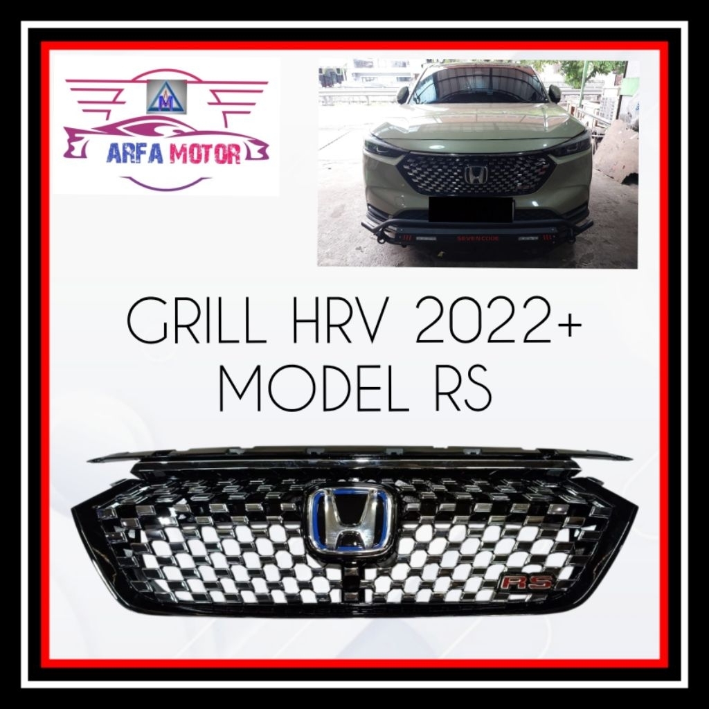 Front Grill Honda HRV 2022 2023 2024 2025 model RS Grill Honda HRV 2022 2023 2024 2025 Model RS