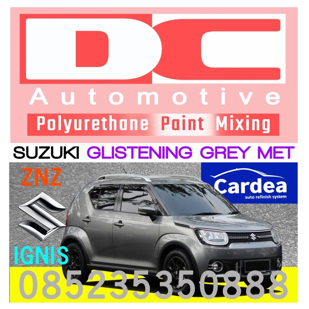 Cat PU Cardea Suzuki Metallic Glistening Grey ZNZ
