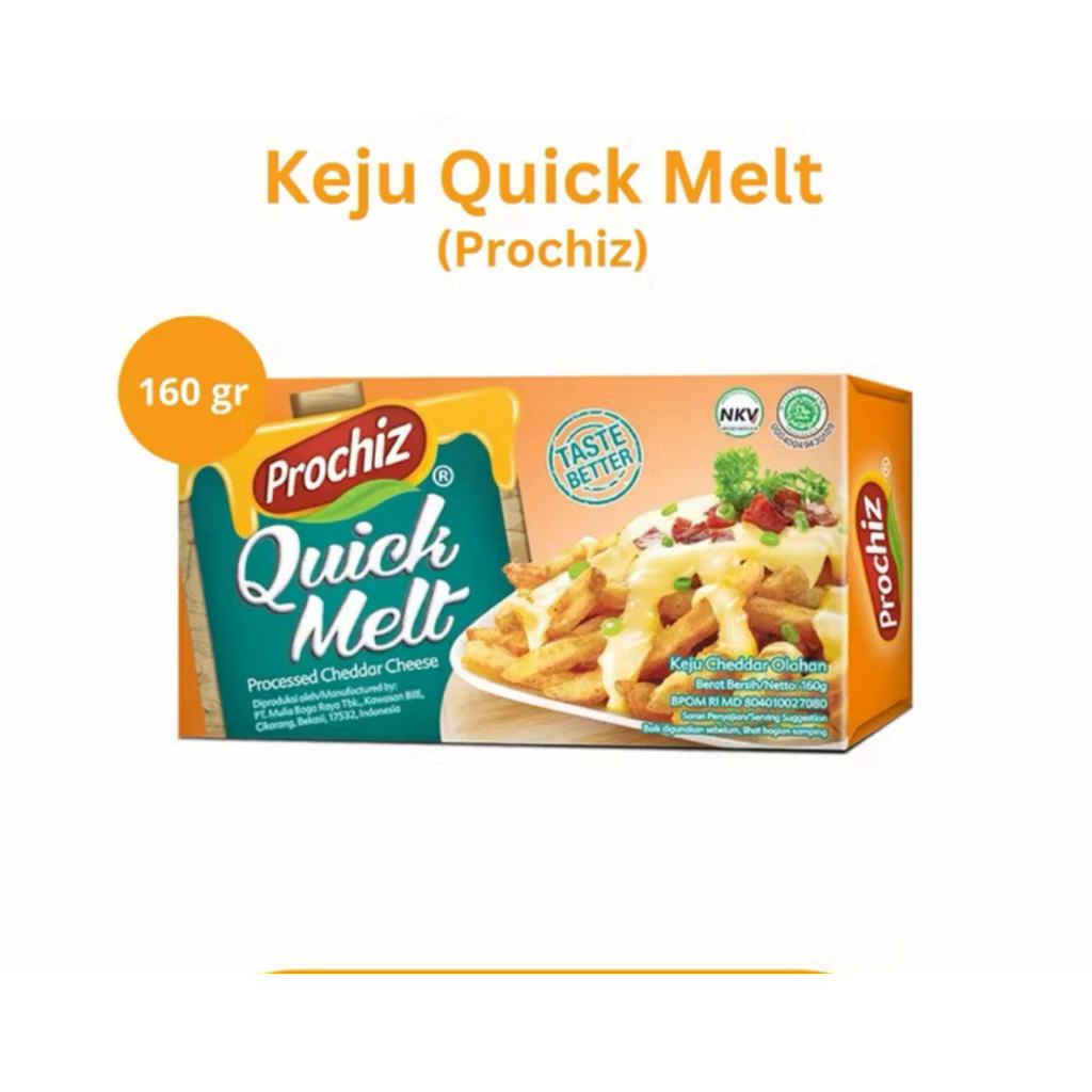 

Keju Prochiz Quick Melt 160gr
