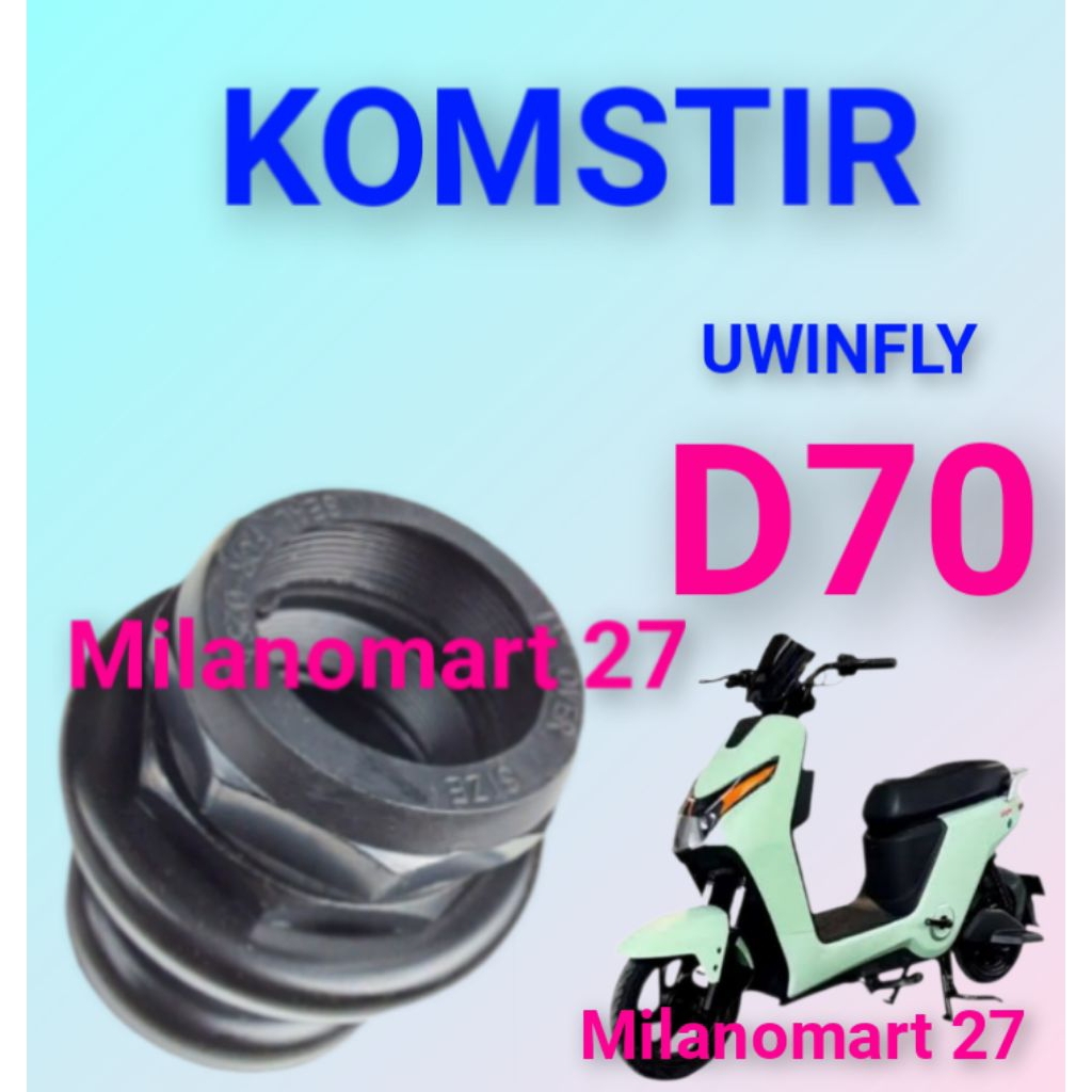 komstir uwinfly D70 kones headset sepeda listrik uwinfly d70