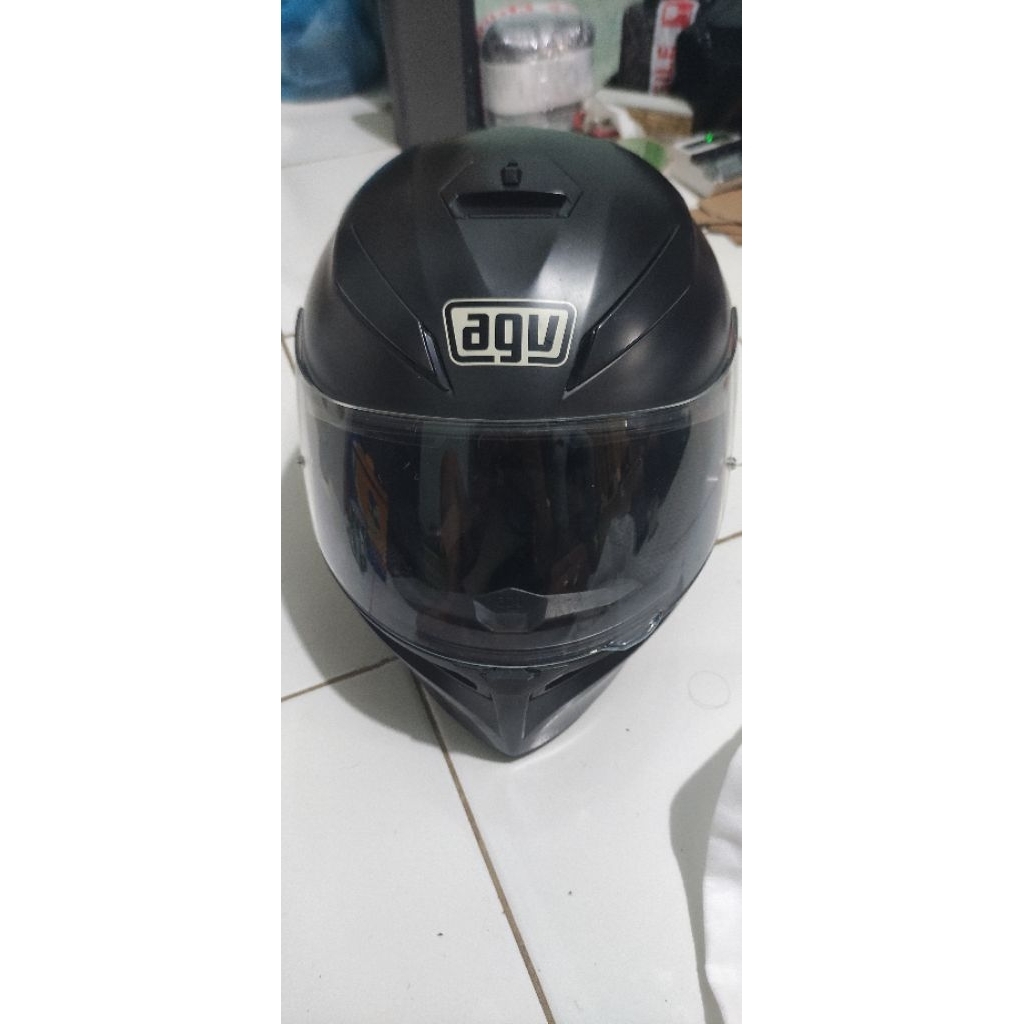 HELM FULL FACE AGV K3 SV SOLID BACK MATT/AGV K3SV
