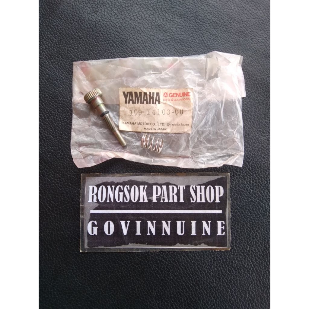 baut baud stel stelan gas karburator karbu yamaha rxking rx king lama lawas ori asli japan