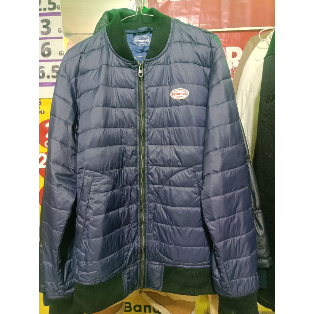 Preloved Jaket Puffer Evenriver Bulu Angsa