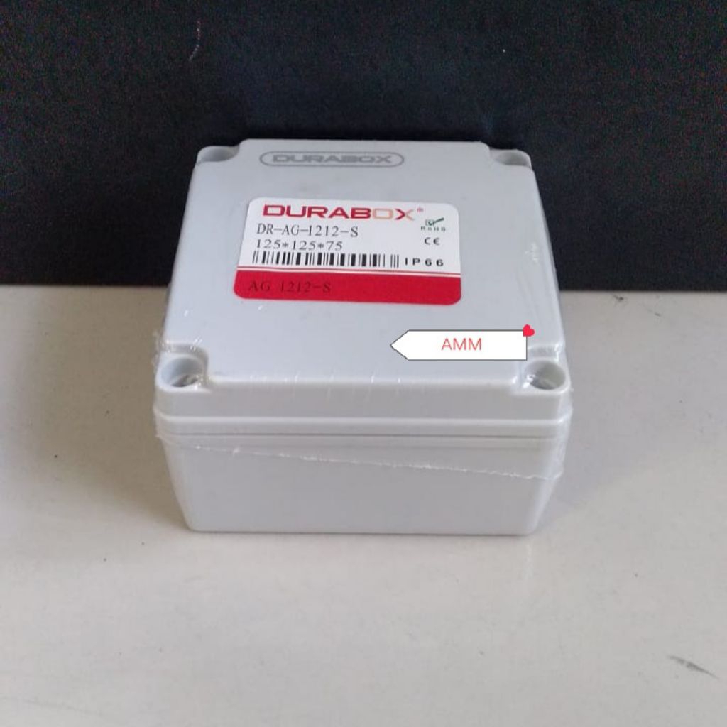 Box Panel ABS 125x125x75 mm IP66 Junction Box Panel Plastik Abs