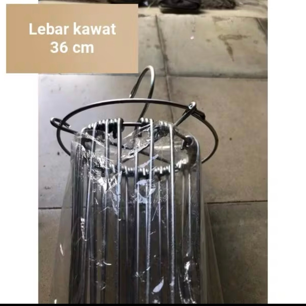 Folding Baju Bayi Besi 24 stick/ Jemuran Baju Besi/Hanger baju bayi stainles