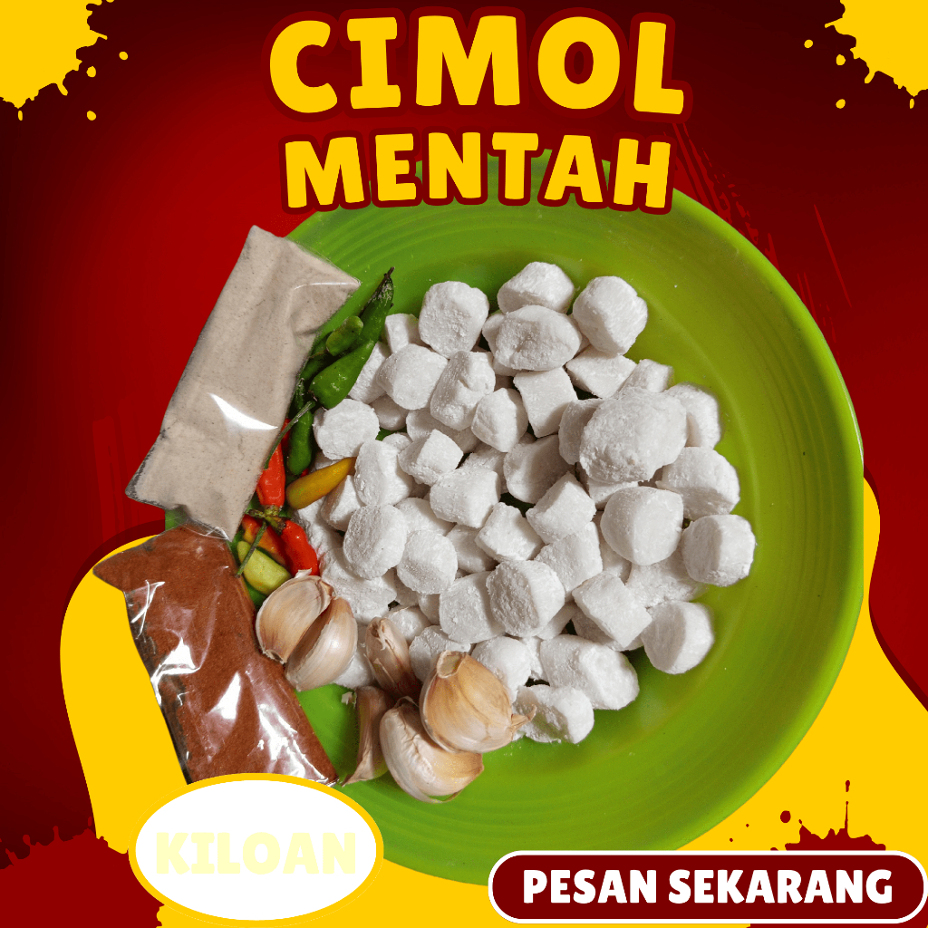 

CIMOL MENTAH VIRAL JUMBO KEMASAN 500-1000GRAM