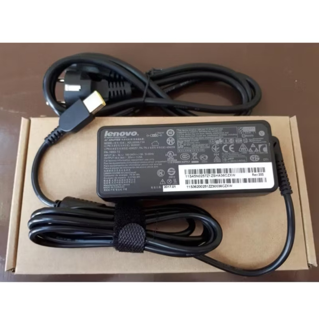 Adaptor Charger Laptop Original Lenovo Thinkpad Ideapad 20V-3.25A USB g40 g400s g40-30 t460s x260 L4