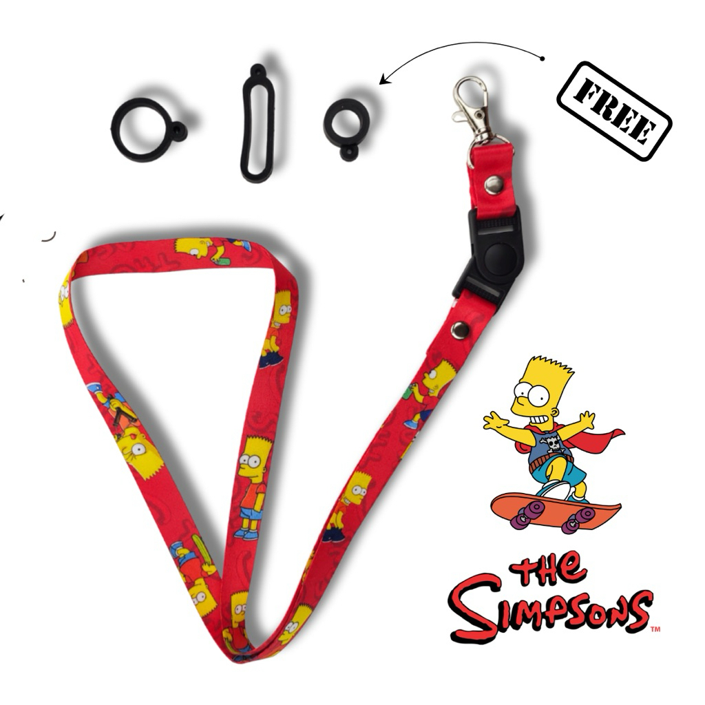 

Lanyard Simpson by EL Lanyard Id Card Lanyard Tali HP Lanyard Anime Lanyard Custom Nama Lanyard Lucu Lanyard Aescthetic Lanyard Keren Lanyard Premium Lanyard Gantungan Kunci Motor Mobil Lanyard Unisex