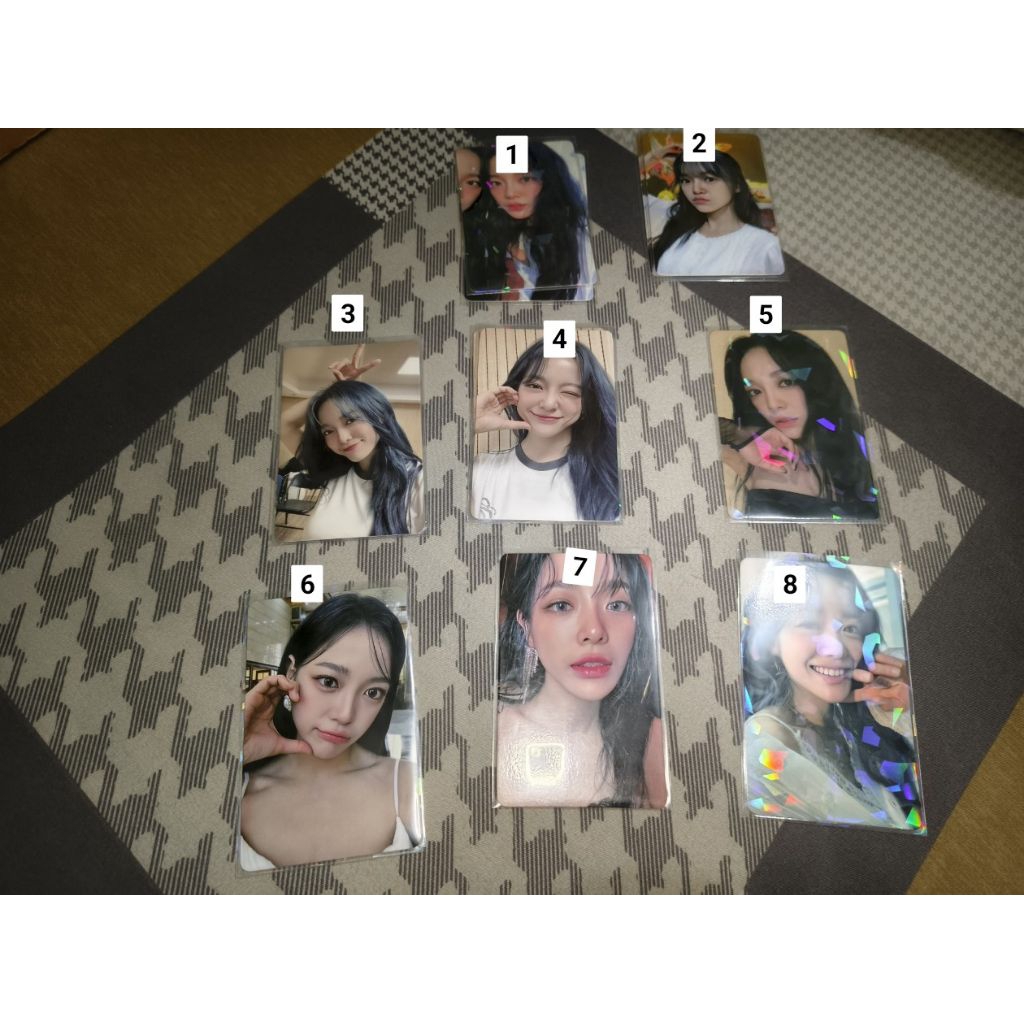 PHOTOCARD KIM SEJEONG  1ST ALBUM WITHFANS YZY YIZHIYU