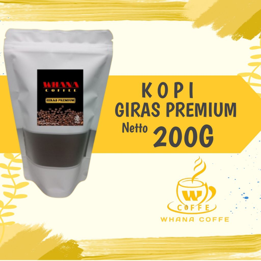 

Kopi Bubuk Giras Premium 200G special muantap