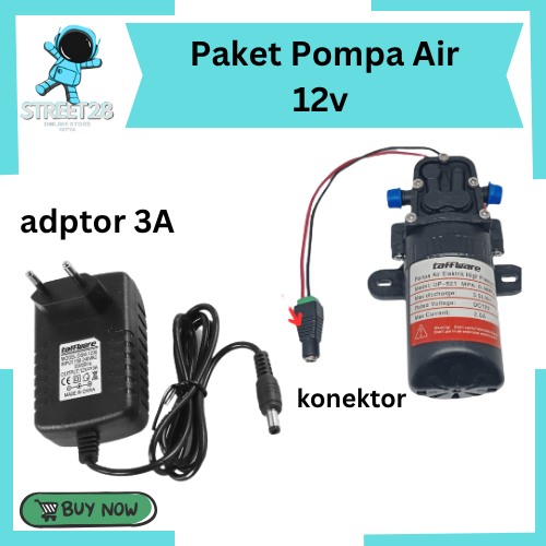 Taffware Pompa Air Sanyo?  Elektrik High Pressure 12v 72w 130psi Sanyo Mini Termurah Pompa Air Elekt