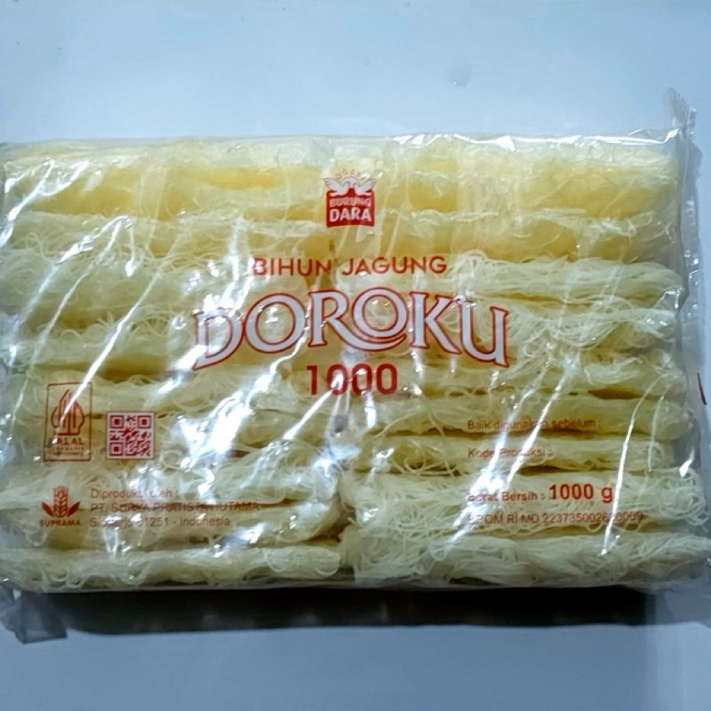 

bihun jagung doroku burung dara 1kg