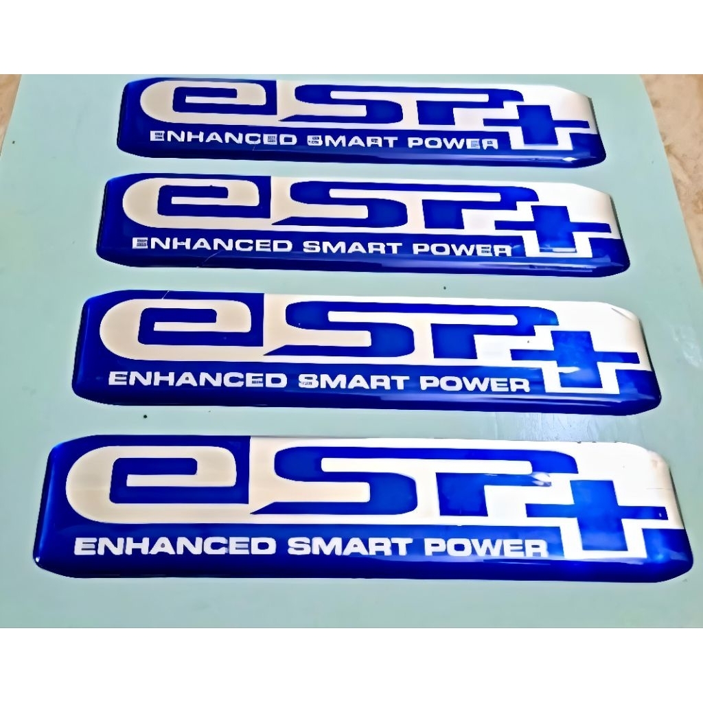Stiker emblem esp dan Fi honda / emblem timbul esp honda vario beat adv / emblem timbul esp honda
