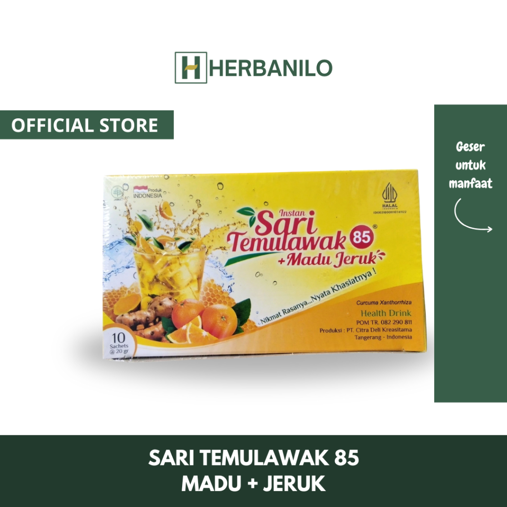 

Herbanilo - Sari Temulawak 85 + Madu Jeruk