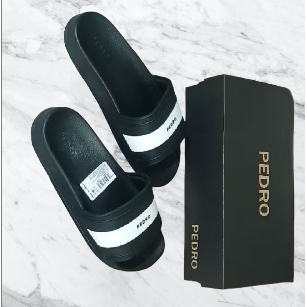 Sandal slip slop pedro original sendal slide free box