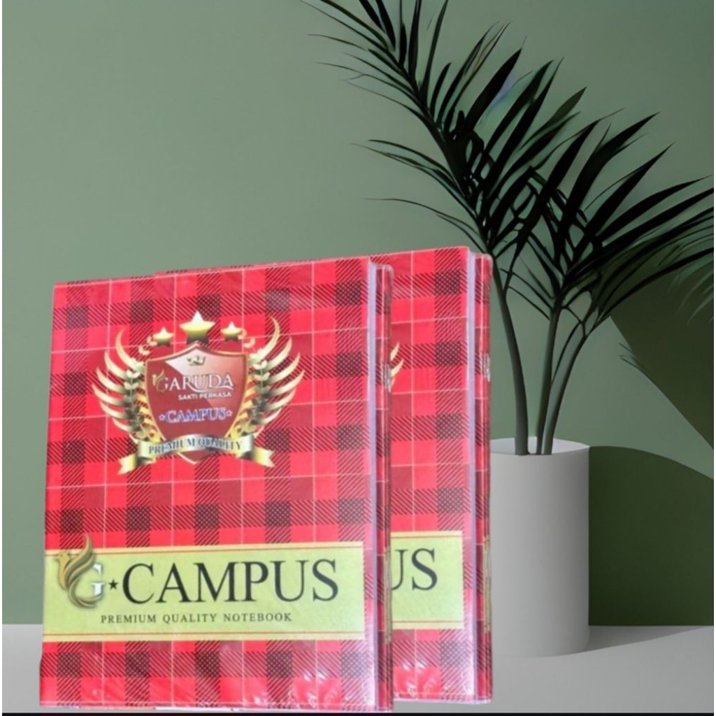 

( 10 BUKU ) BUKU TULIS GARUDA CAMPUS 38 LEMBAR/ BUKU TULIS UKURAN KWARTO PENDEK