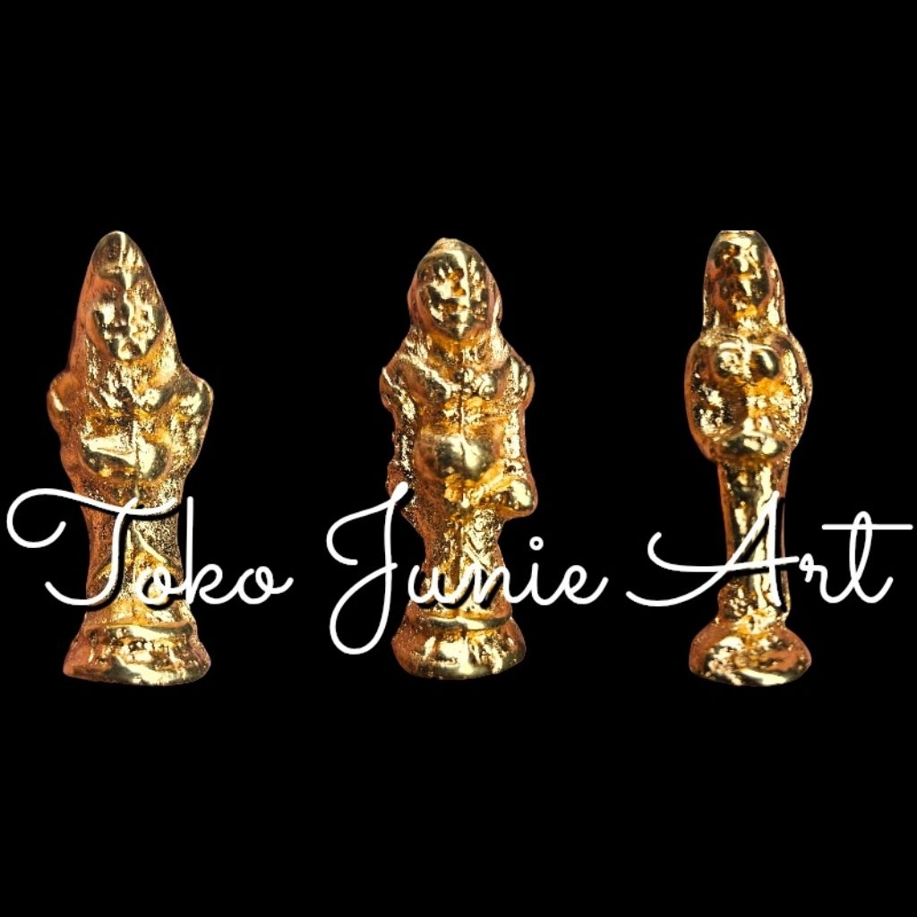 Patung Golek Kencono Lapis Emas Asli