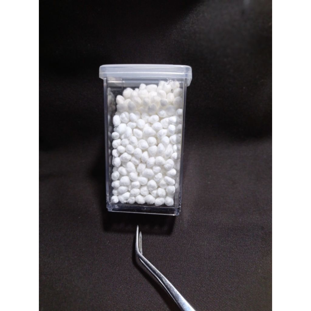 cotton pellet kapas gigi bolong klip dental cotton pellet