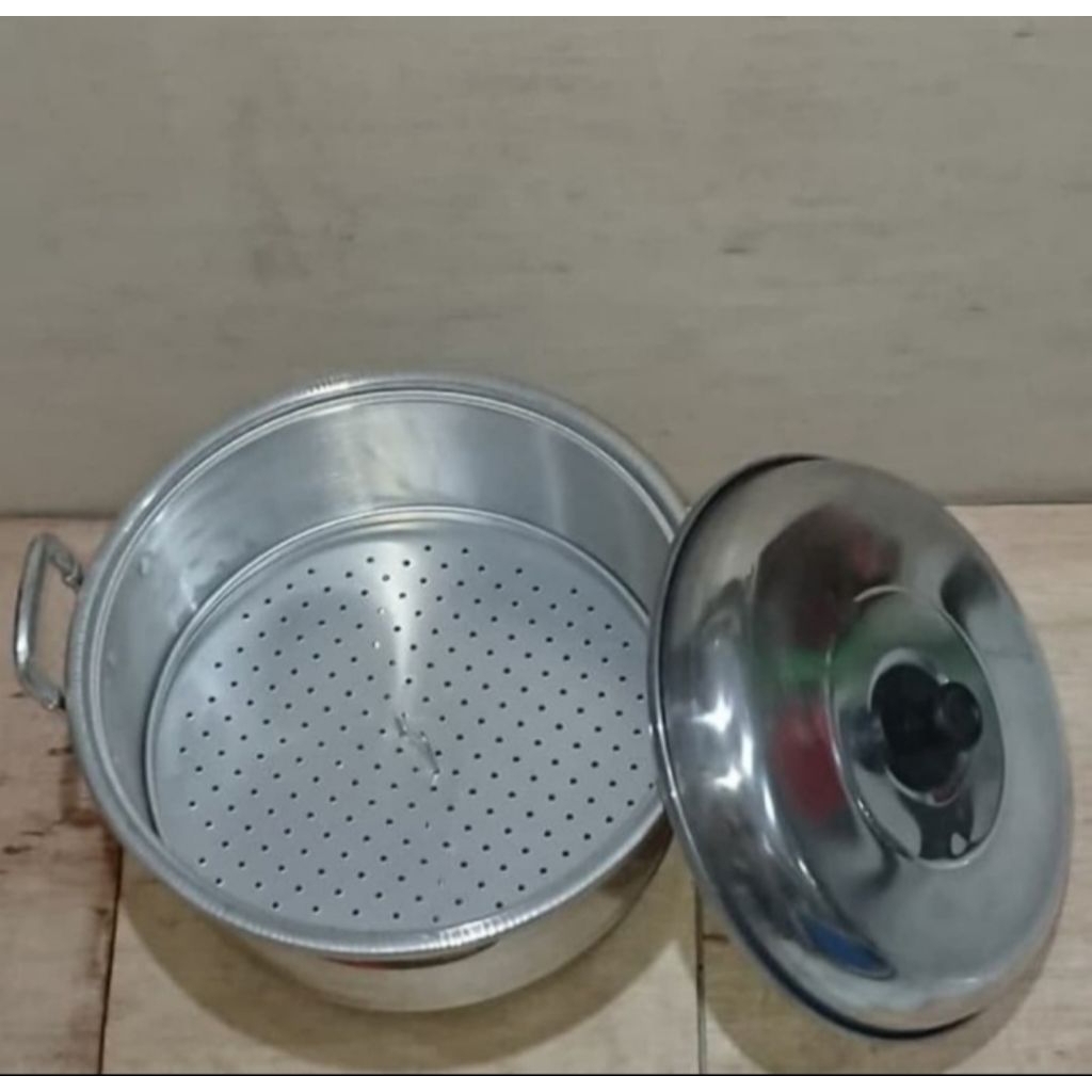 panci jawa serbaguna dandang kukusan besar uk 33