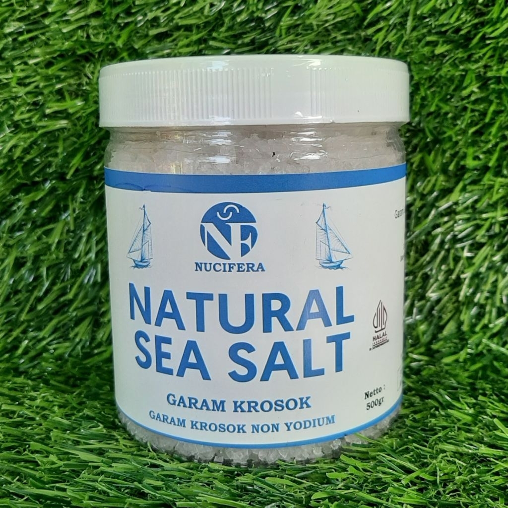 

Natural sea salt coarse nucifera 500gr