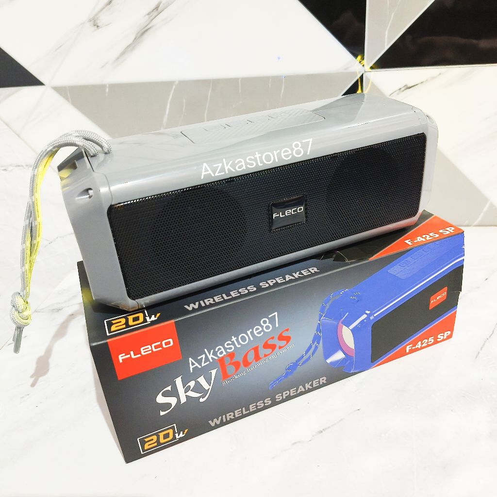 Fleco F-425 SP speaker bluetooth fleco super bass SKY BASS speaker panjang portable