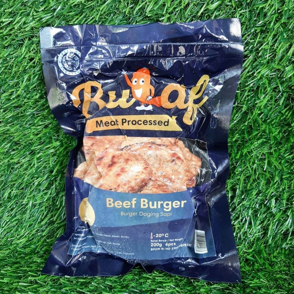 

Beef burger Bulaf 4pcs 200gr